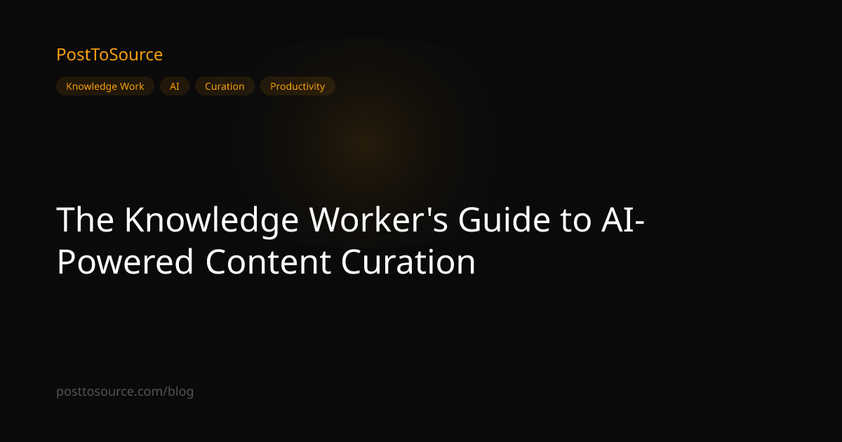 The Knowledge Worker's Guide to AI-Powered Content Curation ...